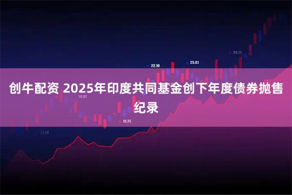 创牛配资 2025年印度共同基金创下年度债券抛售纪录