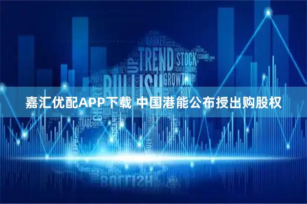 嘉汇优配APP下载 中国港能公布授出购股权